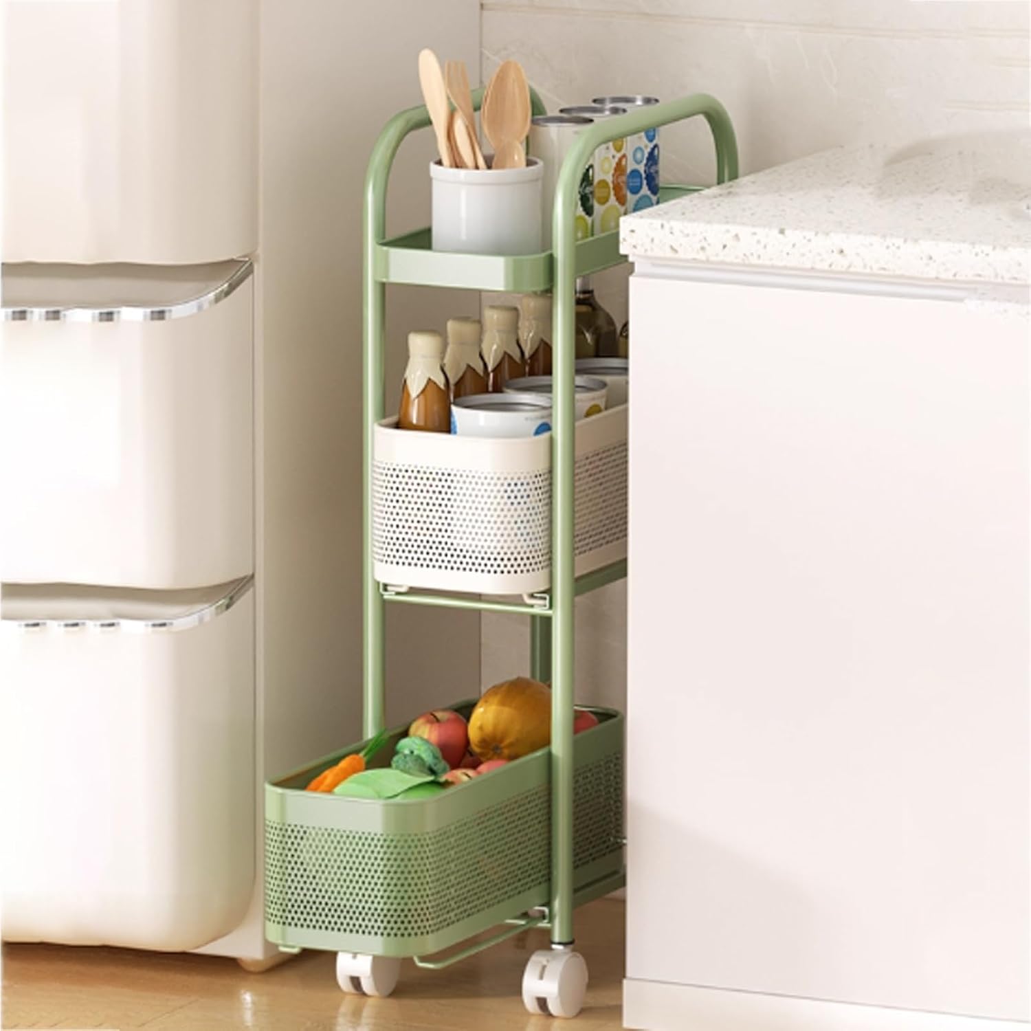 Utility Slim Storage Cart