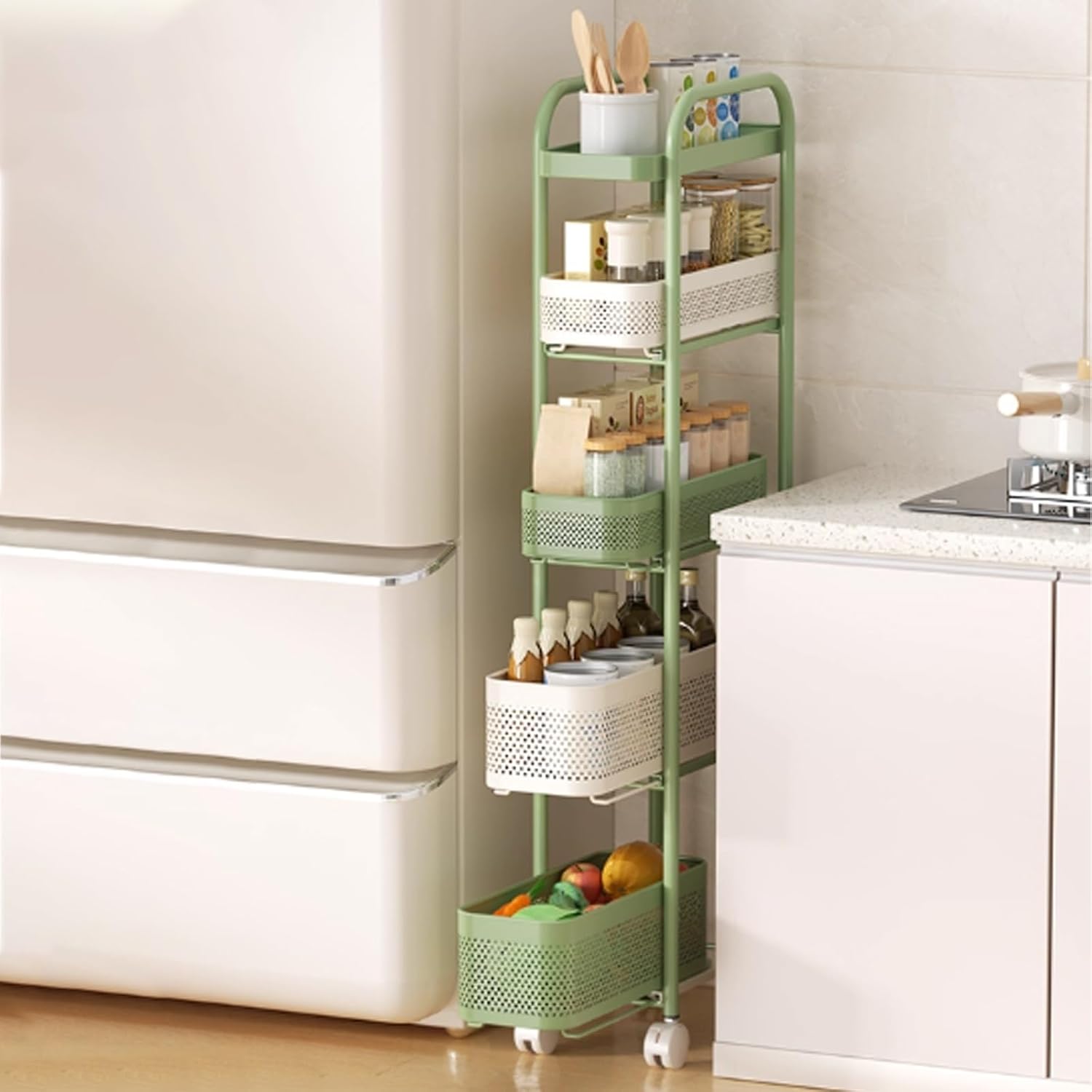 Utility Slim Storage Cart