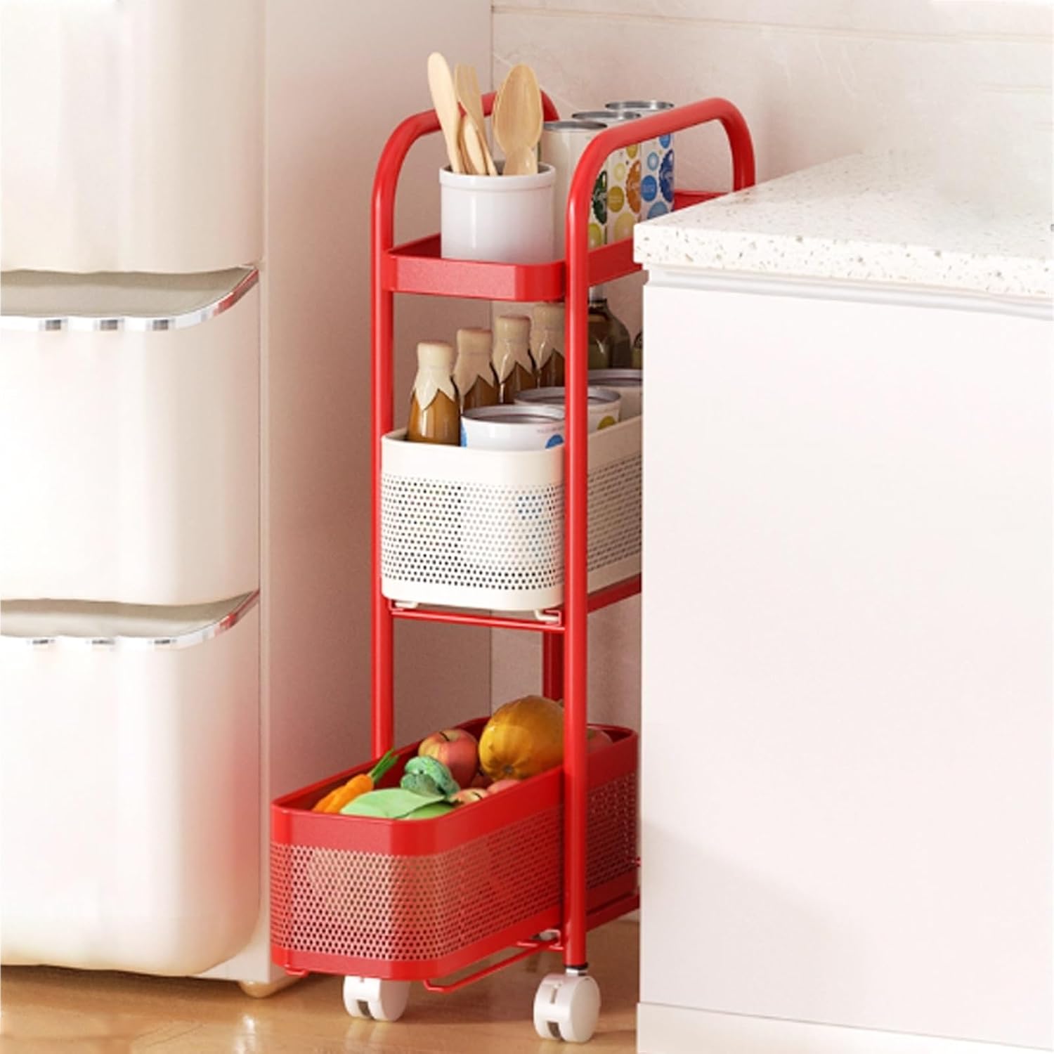 Utility Slim Storage Cart