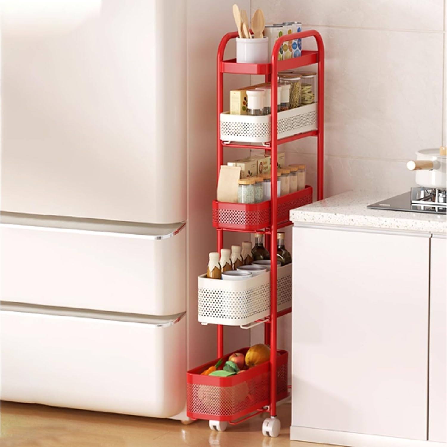 Utility Slim Storage Cart