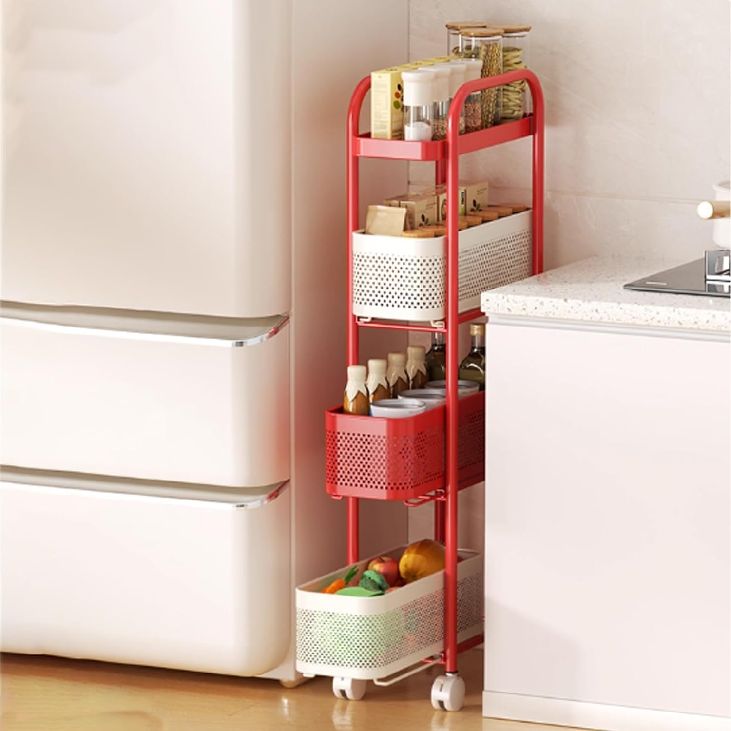 Utility Slim Storage Cart
