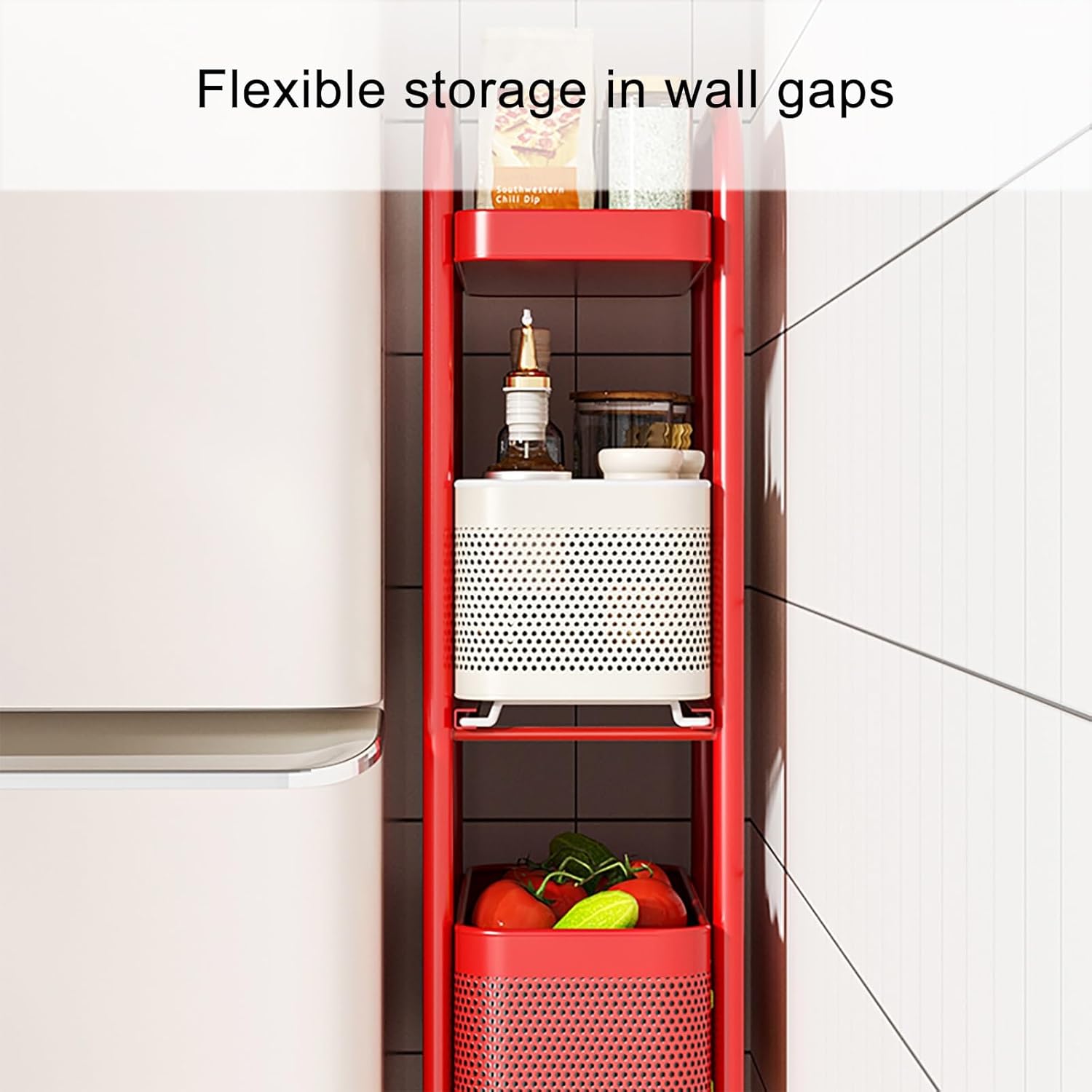 Utility Slim Storage Cart