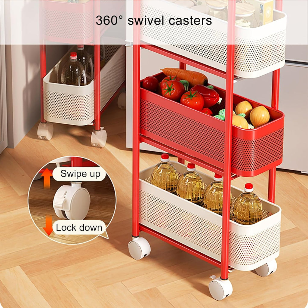 Utility Slim Storage Cart