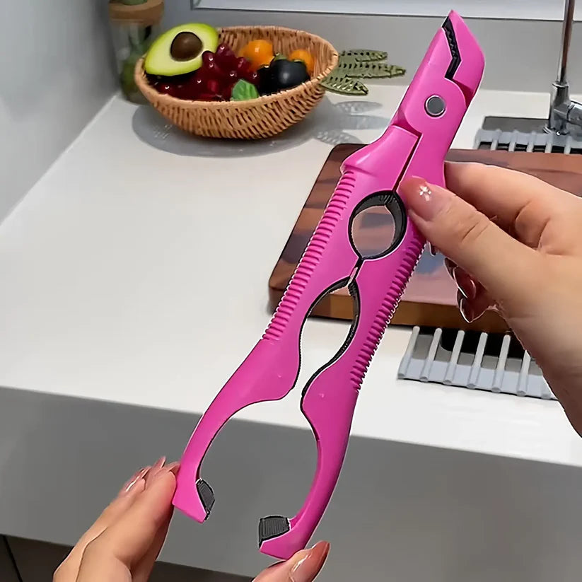 3-in-1 Hot Plate Gripper - Anti-scald Clip Silicone